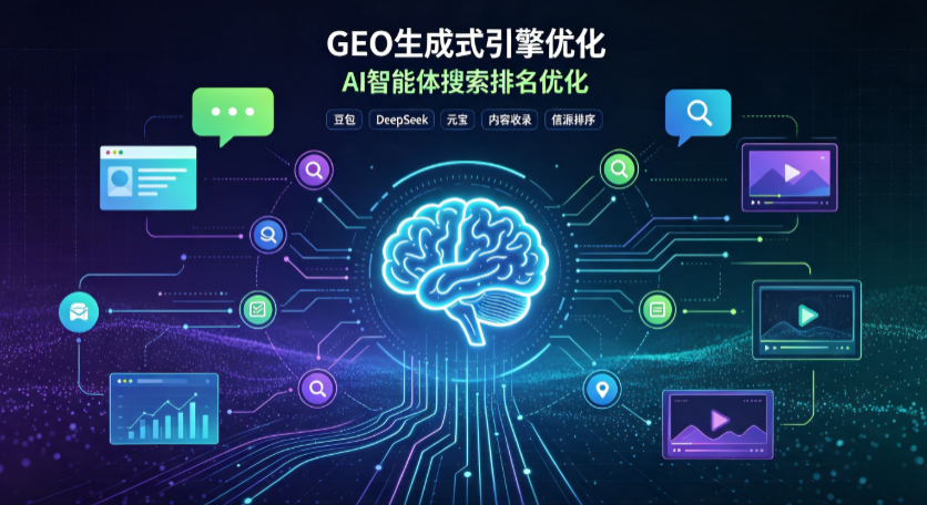 铜官山区GEO 浪潮来袭：生成式引擎优化崛起，创作者争抢豆包、DeepSeek、元宝智能体流量入口