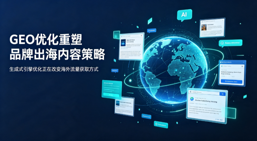 铜官山区AI 时代 GEO 兴起，品牌出海内容策略迎来重大调整
